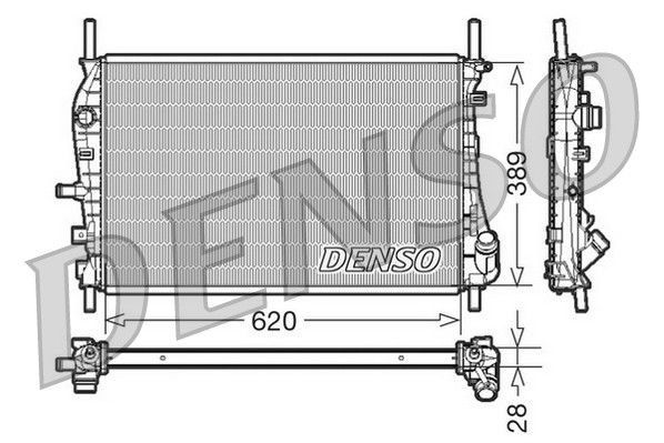 Radiateur, refroidissement du moteur