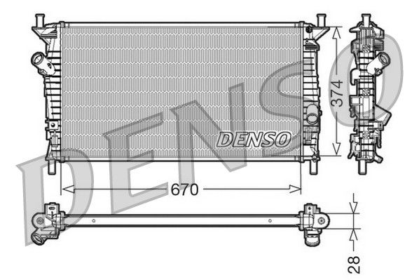 Radiateur, refroidissement du moteur