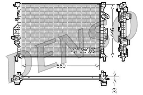 Radiateur, refroidissement du moteur