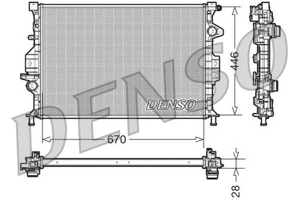 Radiateur, refroidissement du moteur