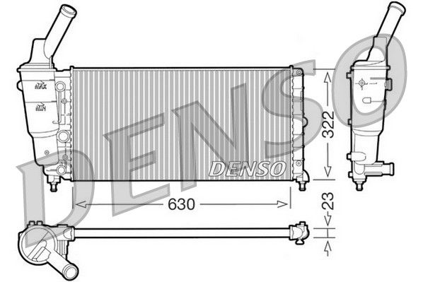 Radiateur, refroidissement du moteur
