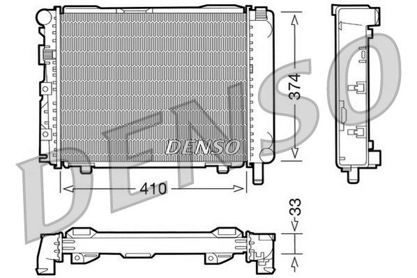 Radiateur, refroidissement du moteur