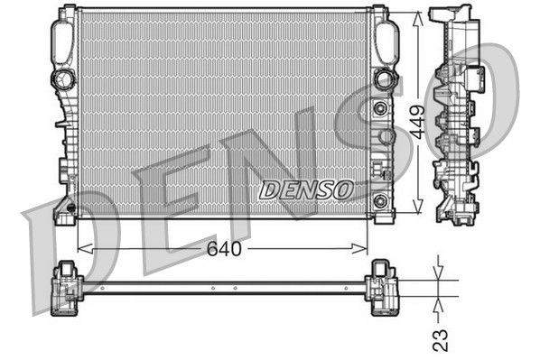 Radiateur, refroidissement du moteur