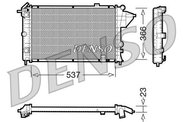 Radiateur, refroidissement du moteur