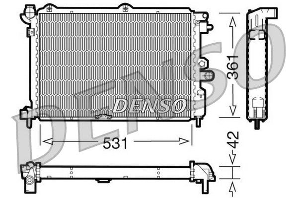 Radiateur, refroidissement du moteur