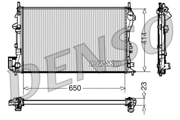 Radiateur, refroidissement du moteur