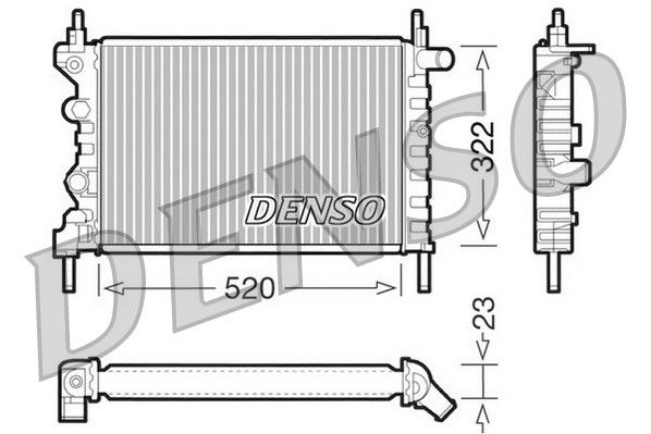 Radiateur, refroidissement du moteur