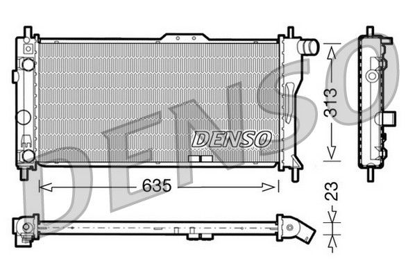 Radiateur, refroidissement du moteur