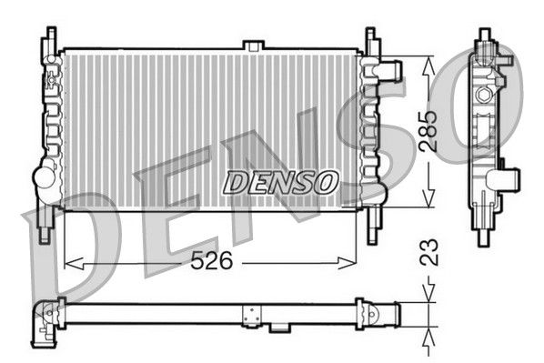 Radiateur, refroidissement du moteur