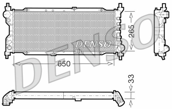 Radiateur, refroidissement du moteur