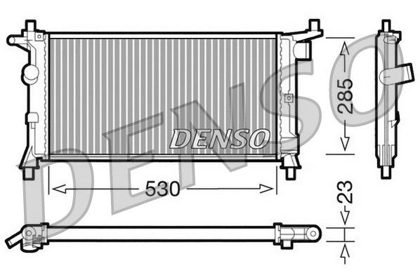 Radiateur, refroidissement du moteur
