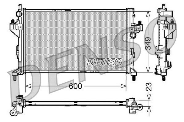 Radiateur, refroidissement du moteur