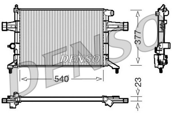 Radiateur, refroidissement du moteur