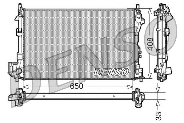 Radiateur, refroidissement du moteur