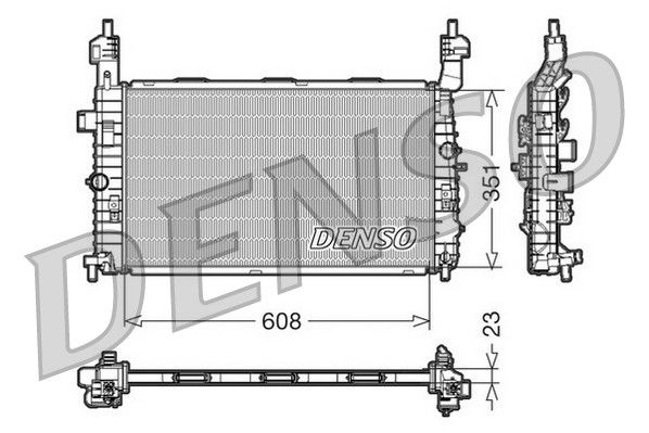 Radiateur, refroidissement du moteur