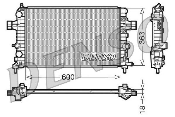 Radiateur, refroidissement du moteur