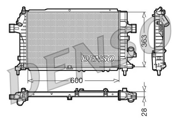 Radiateur, refroidissement du moteur