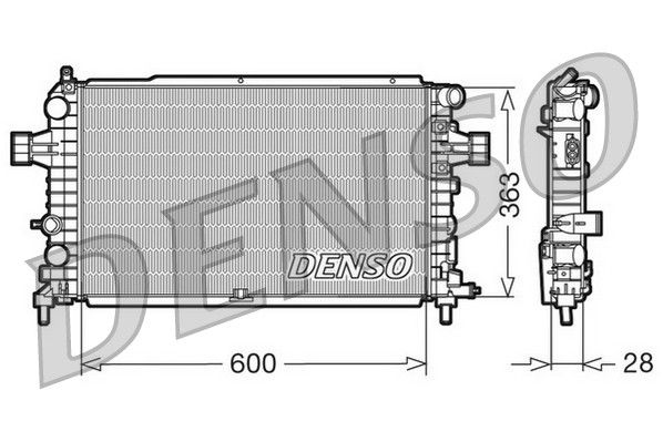 Radiateur, refroidissement du moteur