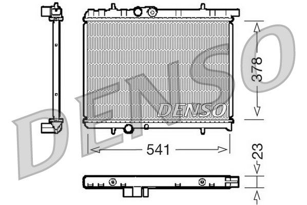 Radiateur, refroidissement du moteur