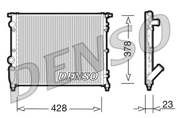 Radiateur, refroidissement du moteur