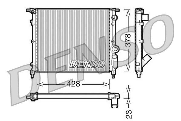 Radiateur, refroidissement du moteur