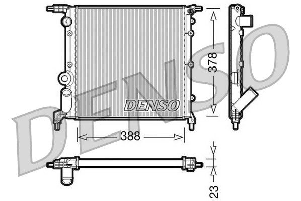 Radiateur, refroidissement du moteur