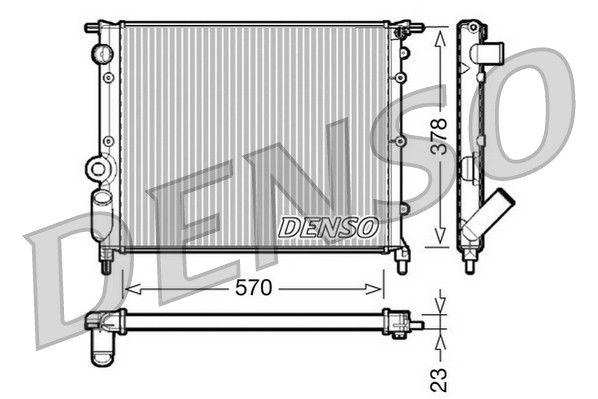 Radiateur, refroidissement du moteur