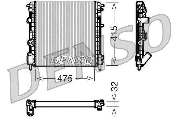 Radiateur, refroidissement du moteur