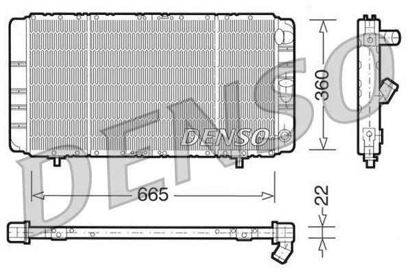 Radiateur, refroidissement du moteur