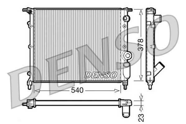 Radiateur, refroidissement du moteur