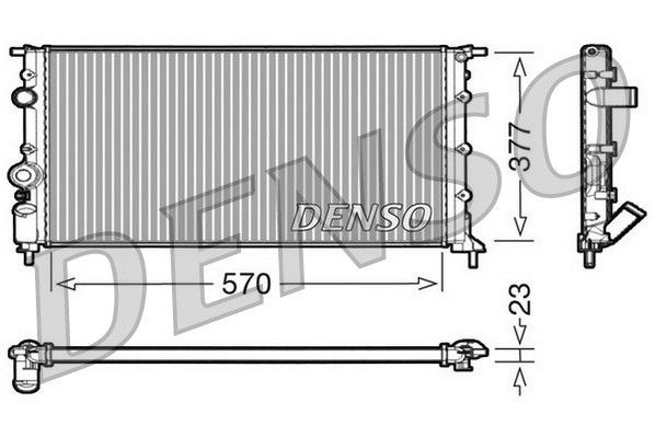 Radiateur, refroidissement du moteur