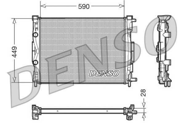 Radiateur, refroidissement du moteur