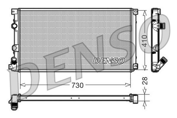 Radiateur, refroidissement du moteur