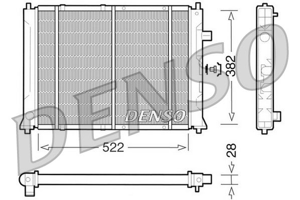 Radiateur, refroidissement du moteur