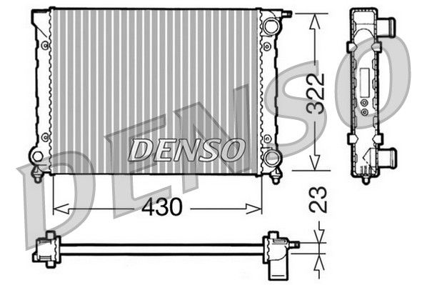 Radiateur, refroidissement du moteur