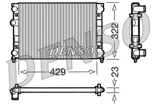 Radiateur, refroidissement du moteur