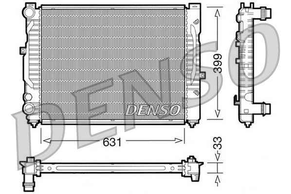 Radiateur, refroidissement du moteur