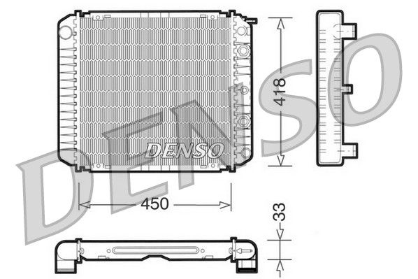 Radiateur, refroidissement du moteur