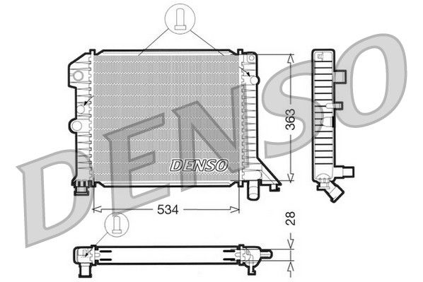 Radiateur, refroidissement du moteur