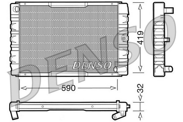 Radiateur, refroidissement du moteur