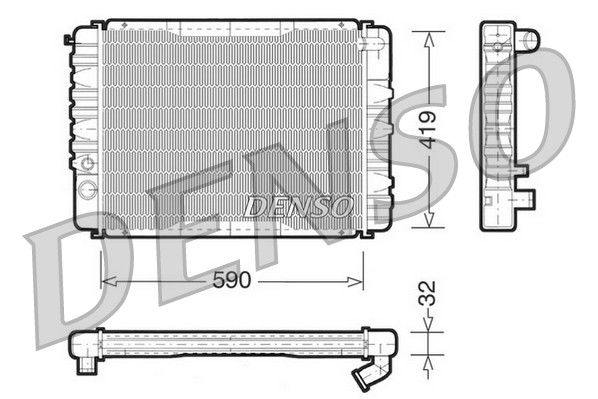 Radiateur, refroidissement du moteur