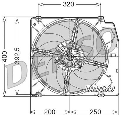 Ventilateur, refroidissement du moteur