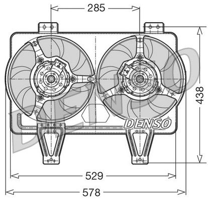 Ventilateur, refroidissement du moteur