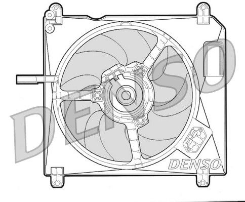 Ventilateur, refroidissement du moteur