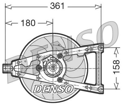 Ventilateur, refroidissement du moteur