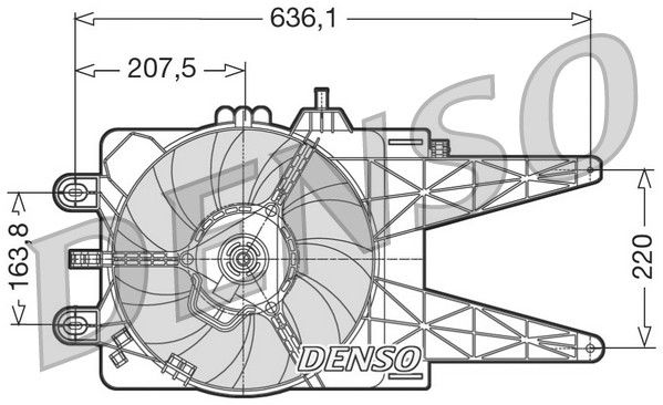Ventilateur, refroidissement du moteur