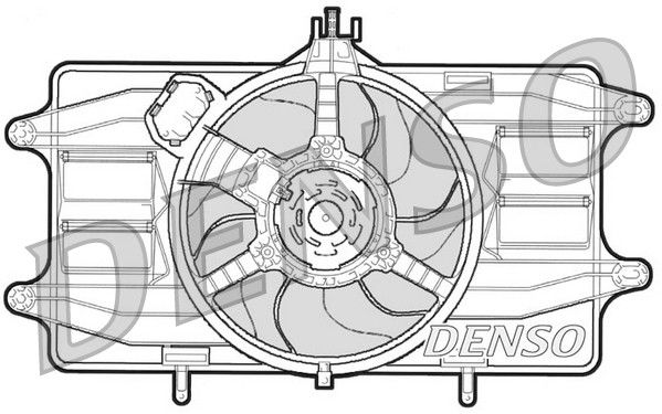 Ventilateur, refroidissement du moteur