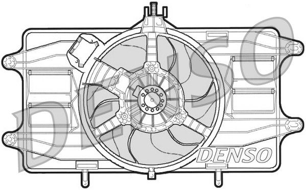 Ventilateur, refroidissement du moteur