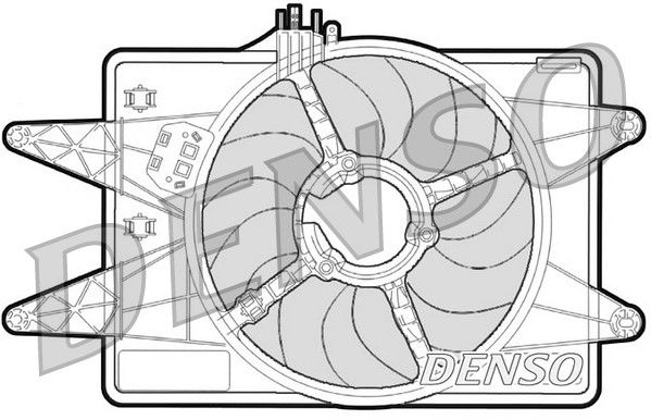 Ventilateur, refroidissement du moteur