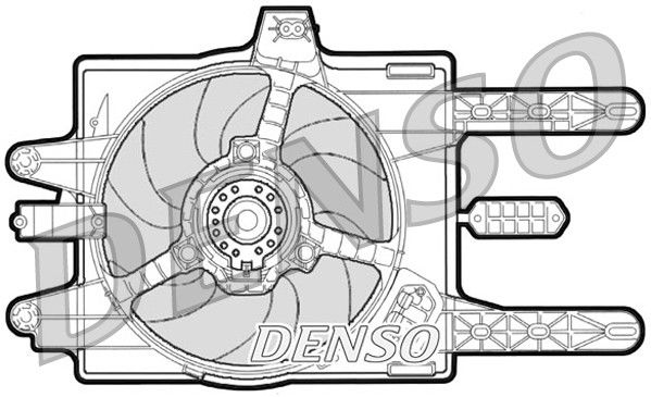 Ventilateur, refroidissement du moteur